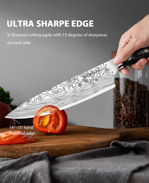 8" Super Sharp Professional Chef's Knife